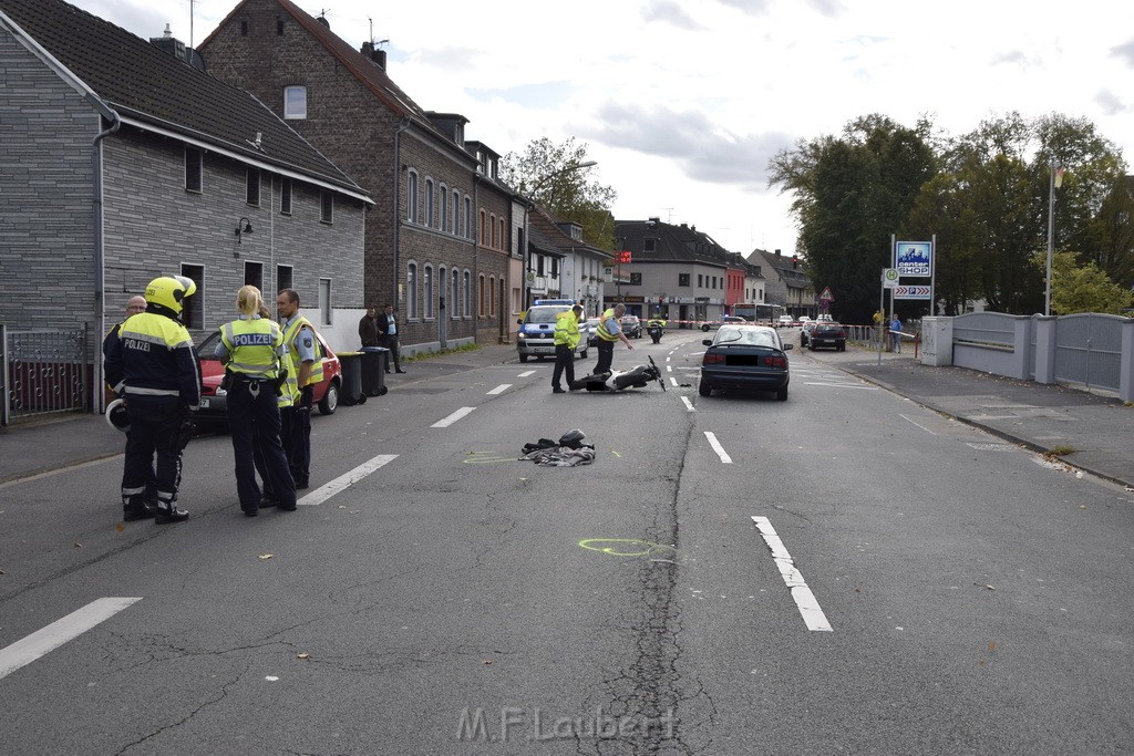 VU Krad PKW Koeln Duennwald Berlinerstr P069.JPG - Miklos Laubert